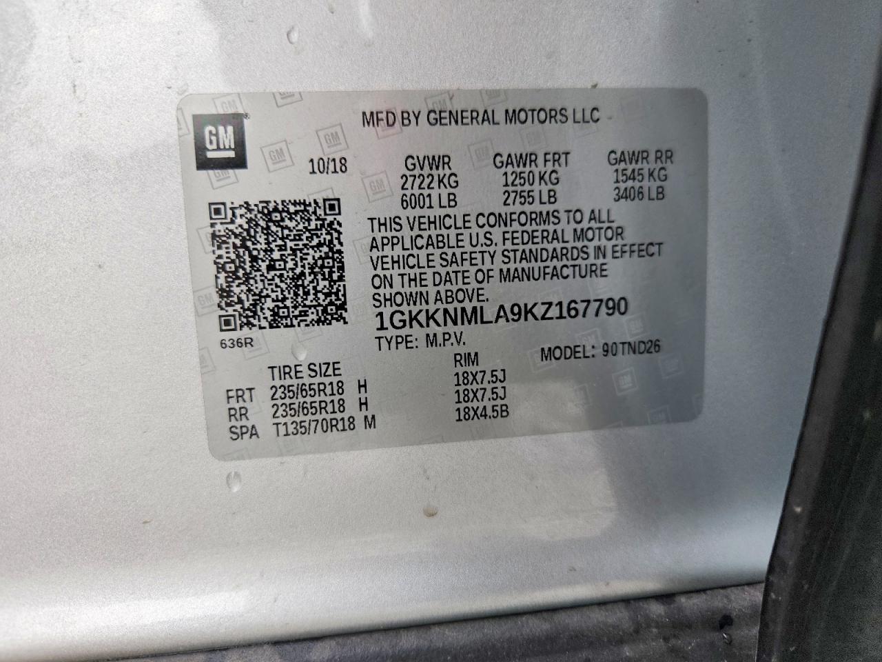 2019 GMC ACADIA SLT-1 photo 13