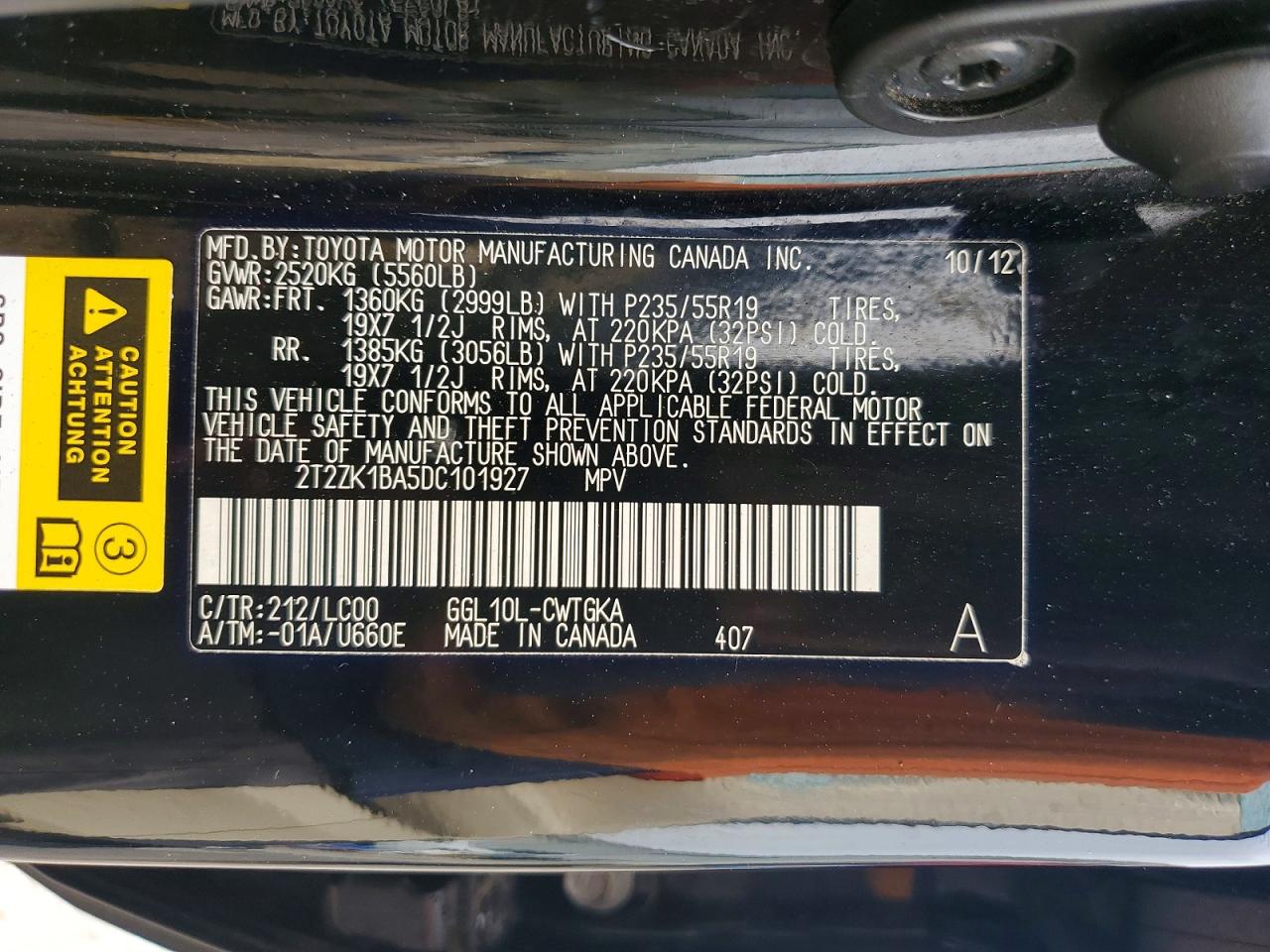2013 LEXUS RX 350 photo 27