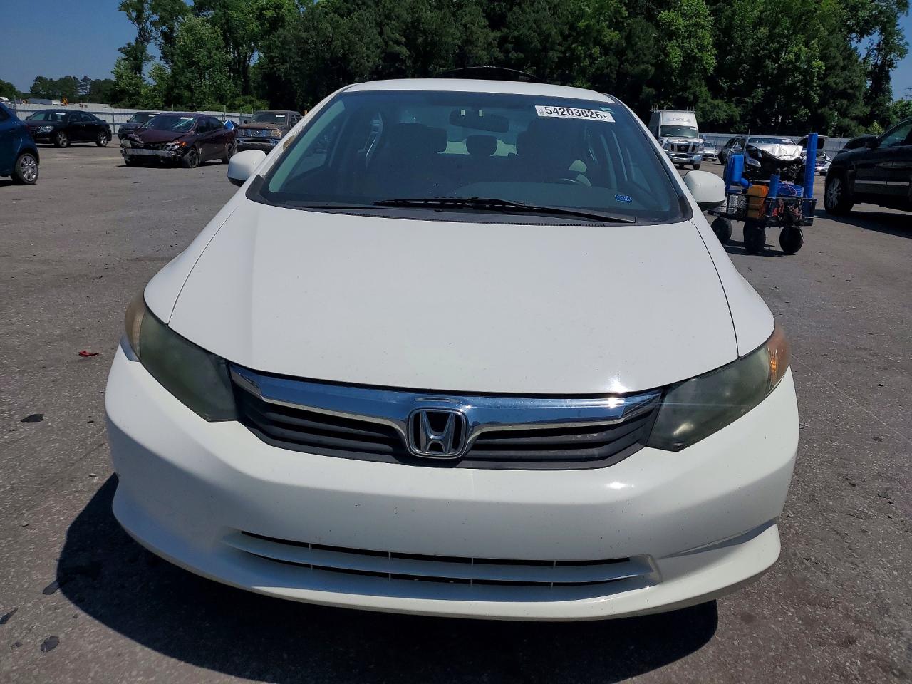 2012 HONDA CIVIC LX photo 5