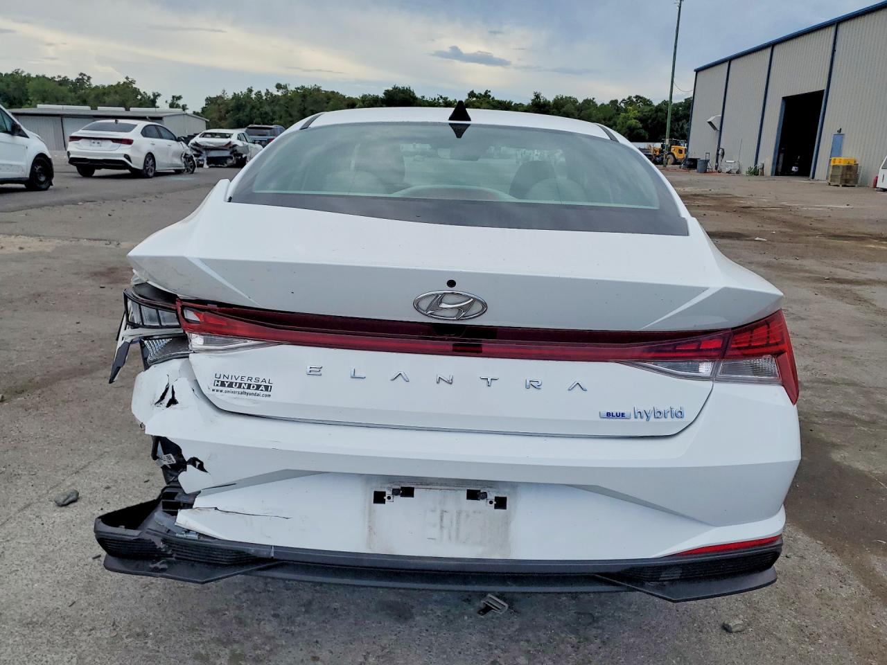 2023 HYUNDAI ELANTRA BLUE photo 11