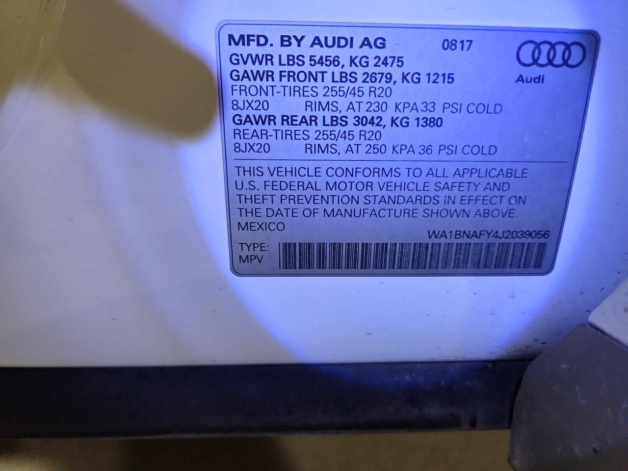 2018 AUDI Q5 PREMIUM PLUS photo 25