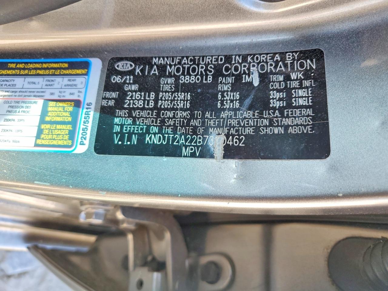 2011 KIA SOUL + photo 13