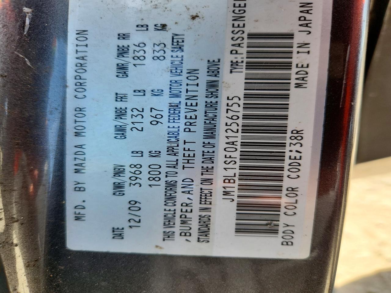 2010 MAZDA 3 I photo 23