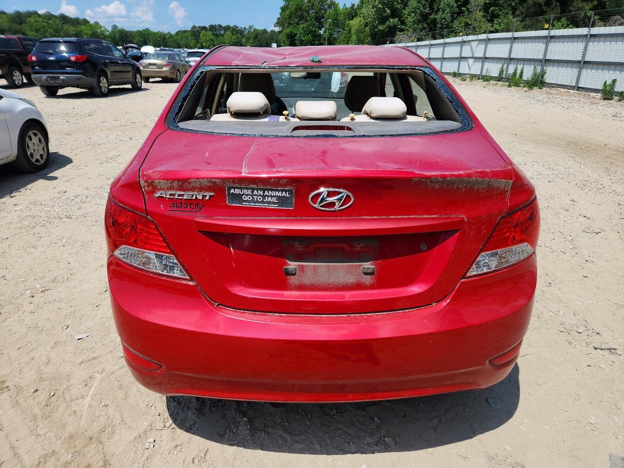 2012 HYUNDAI ACCENT GLS photo 6