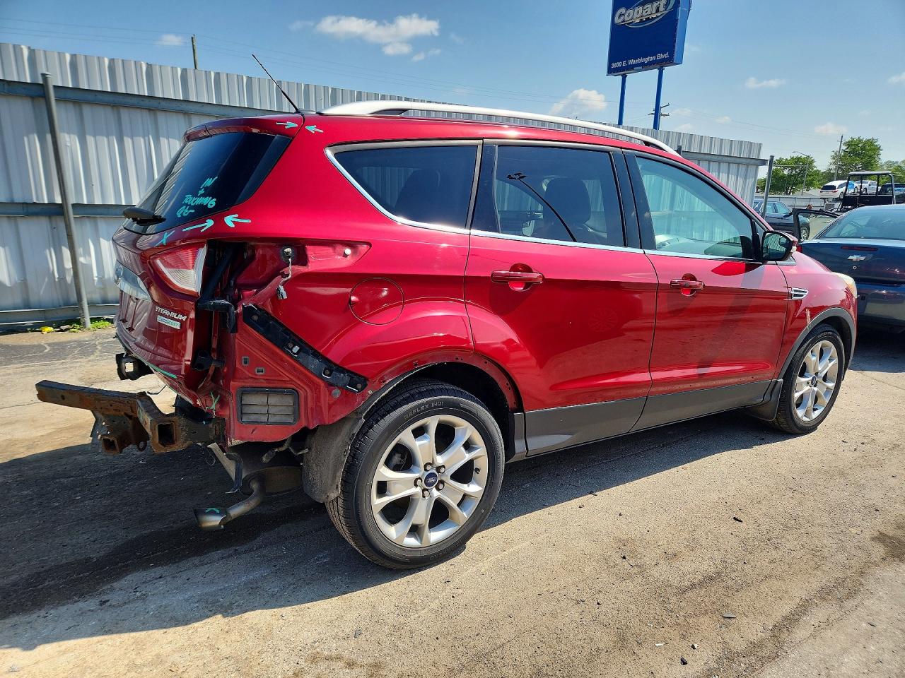 2015 FORD ESCAPE TITANIUM photo 5