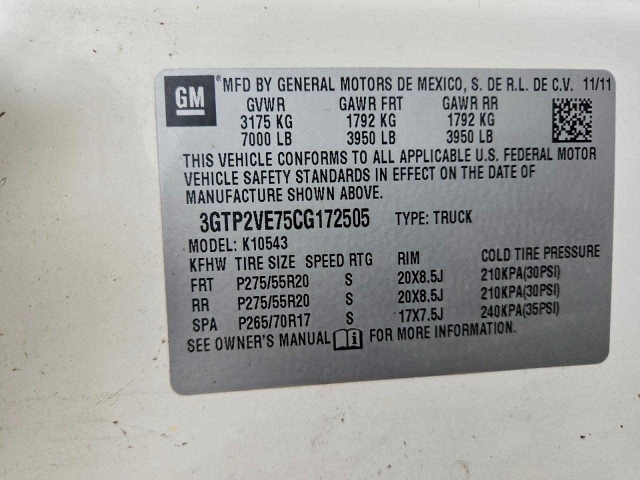 2012 GMC SIERRA K1500 SLE photo 23