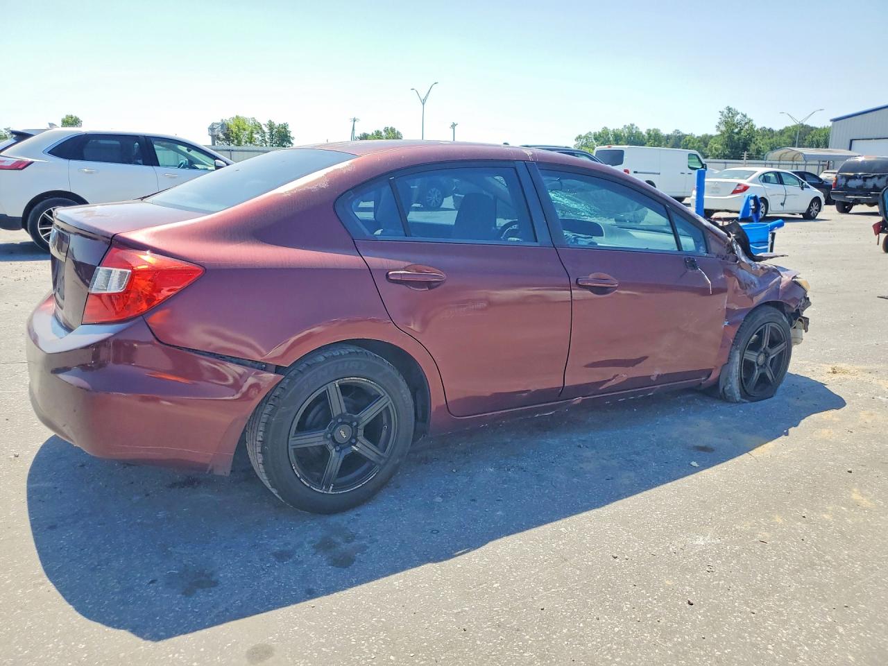 2012 HONDA CIVIC LX photo 5