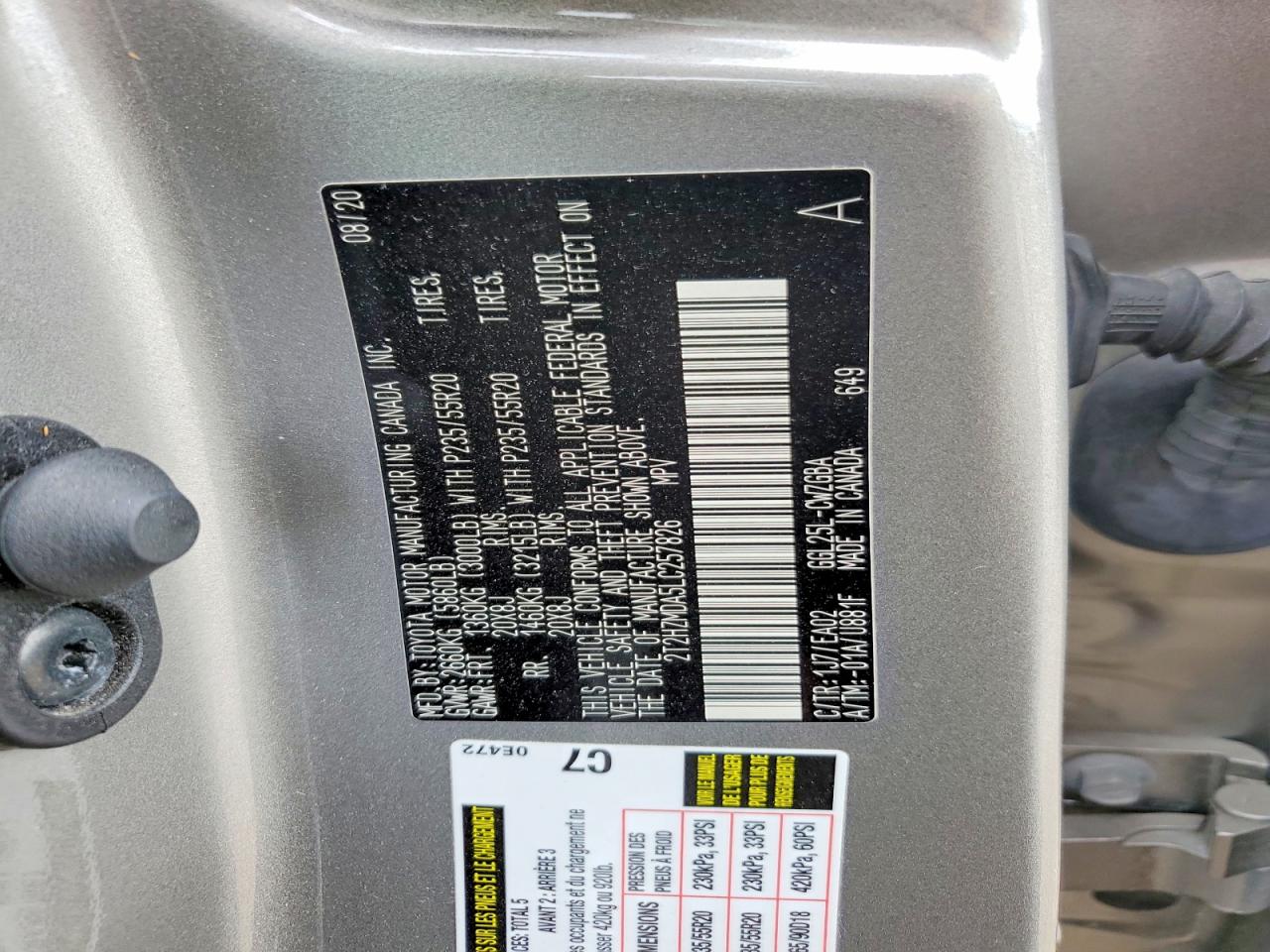 2020 LEXUS RX 350 photo 25