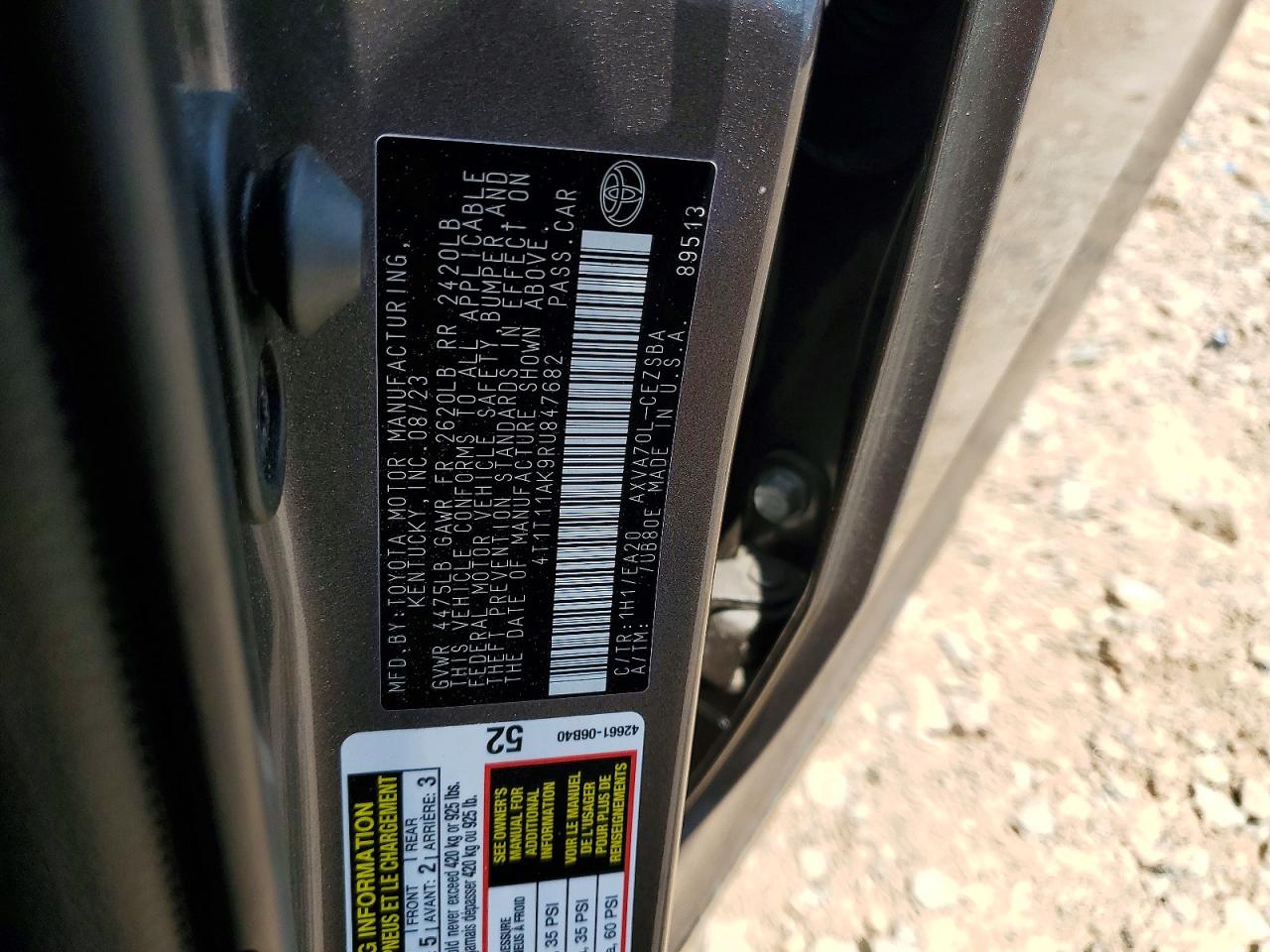 2024 TOYOTA CAMRY SE photo 25