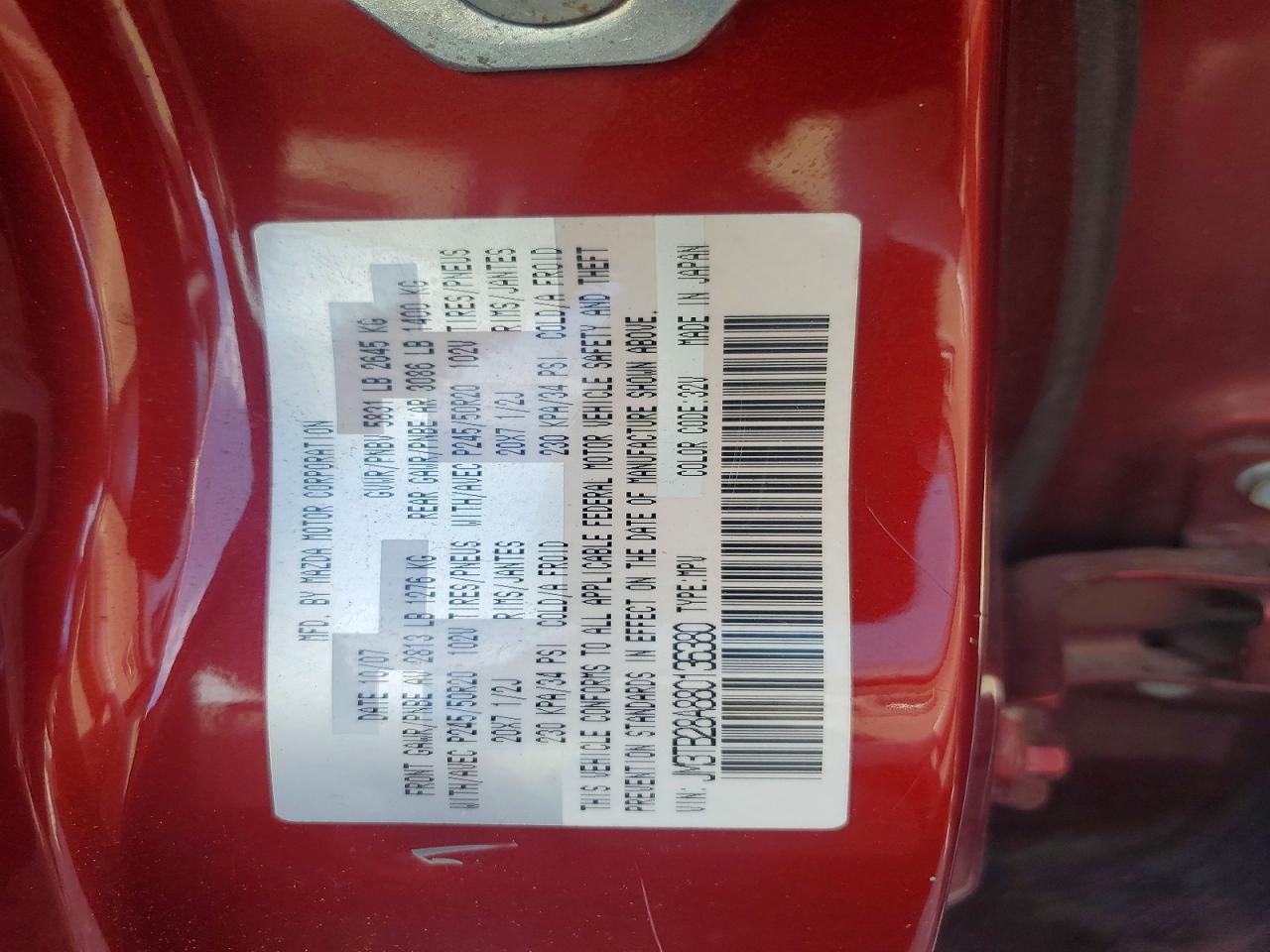 2008 MAZDA CX-9 photo 23