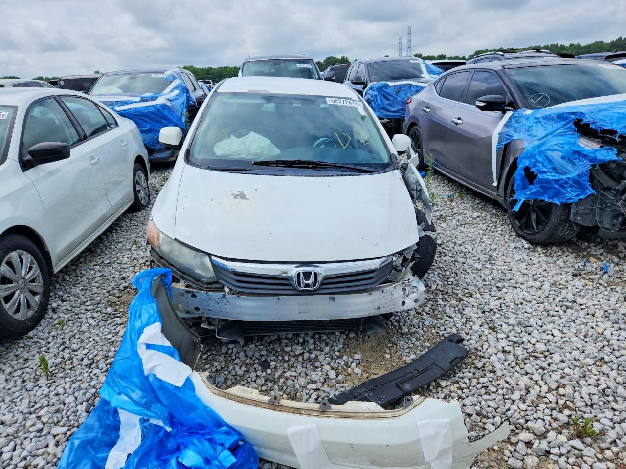 2012 HONDA CIVIC LX photo 9