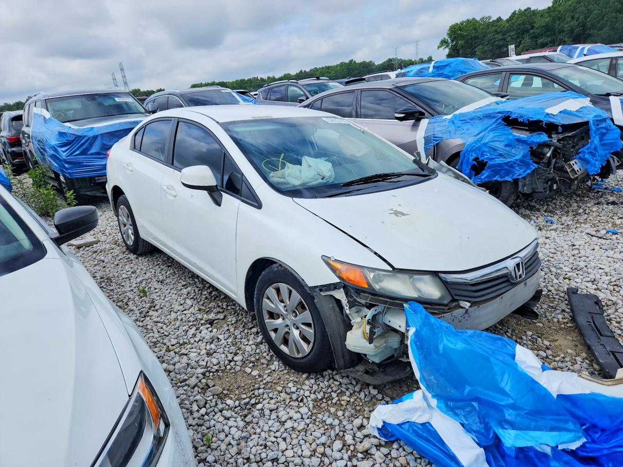 2012 HONDA CIVIC LX photo 7