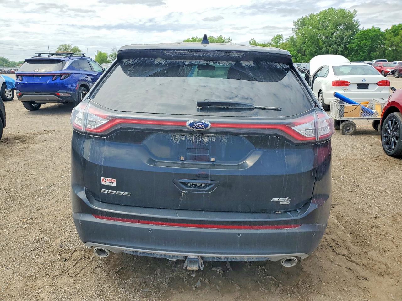 2017 FORD EDGE SEL photo 16