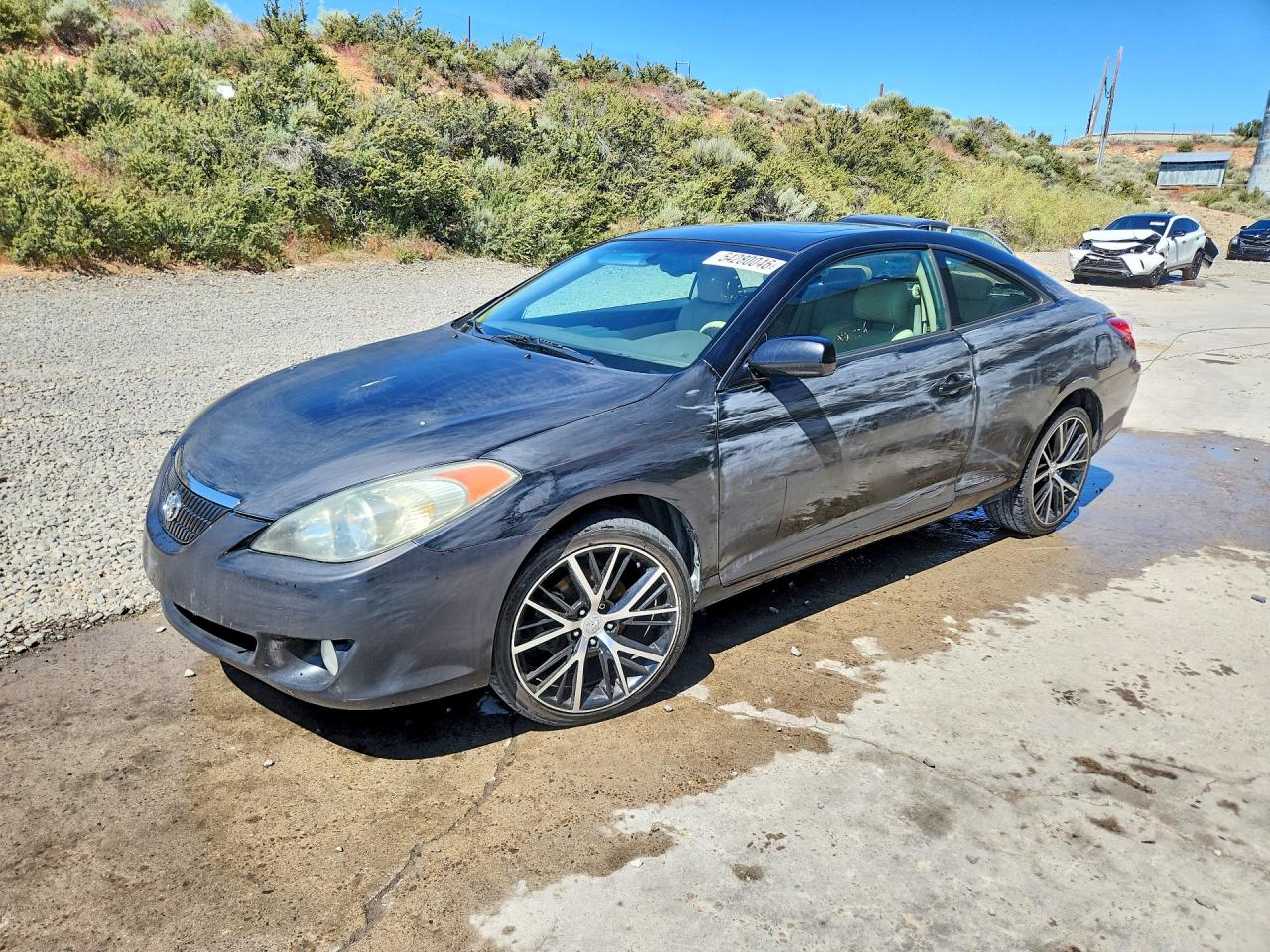 2005 TOYOTA CAMRY SOLARA SLE V6 — VANDALISM damage — photo 1