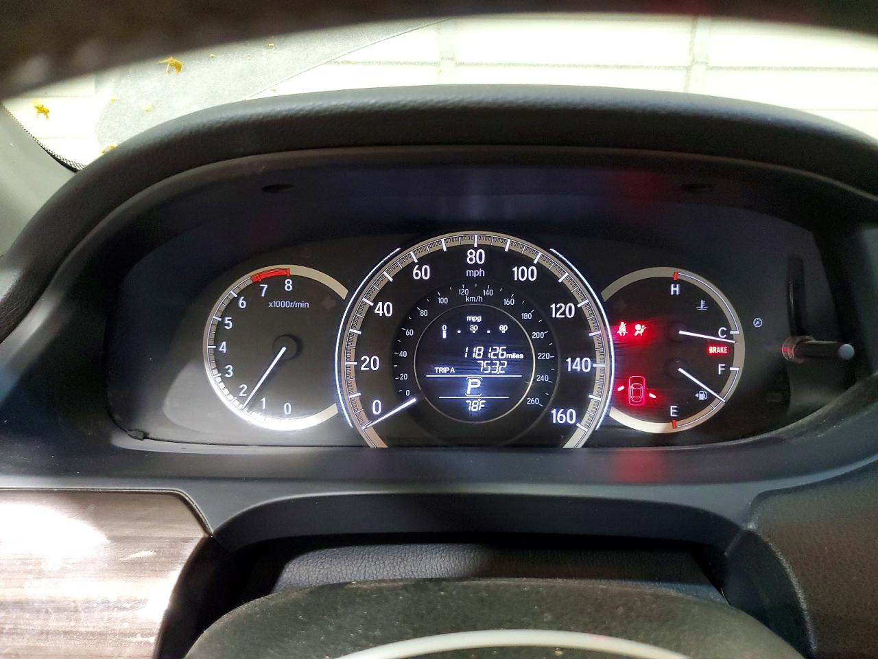 2016 HONDA ACCORD EXL photo 25
