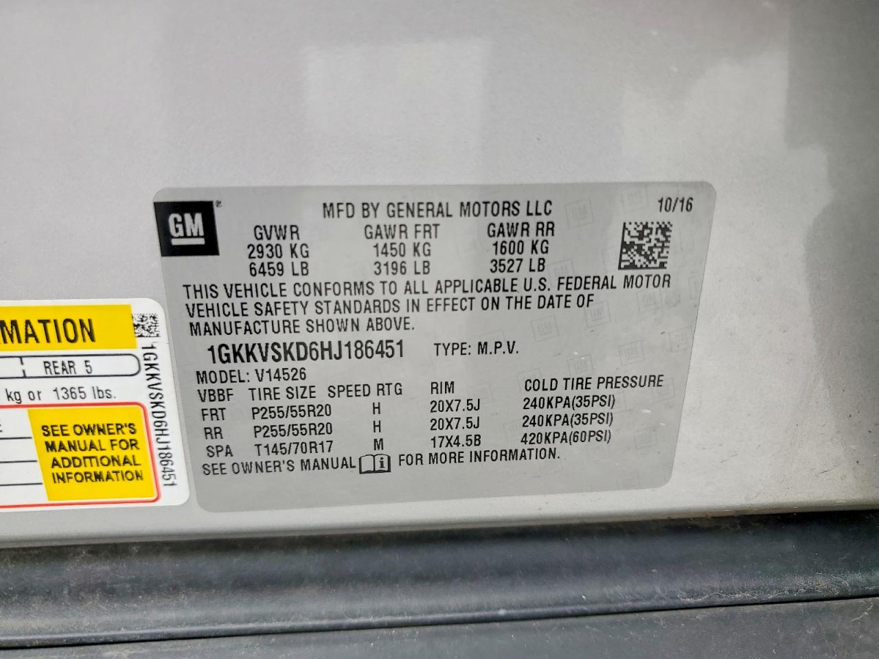 2017 GMC ACADIA LIMITED SLT-2 photo 25
