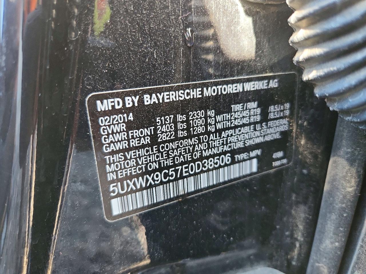 2014 BMW X3 XDRIVE28I photo 25