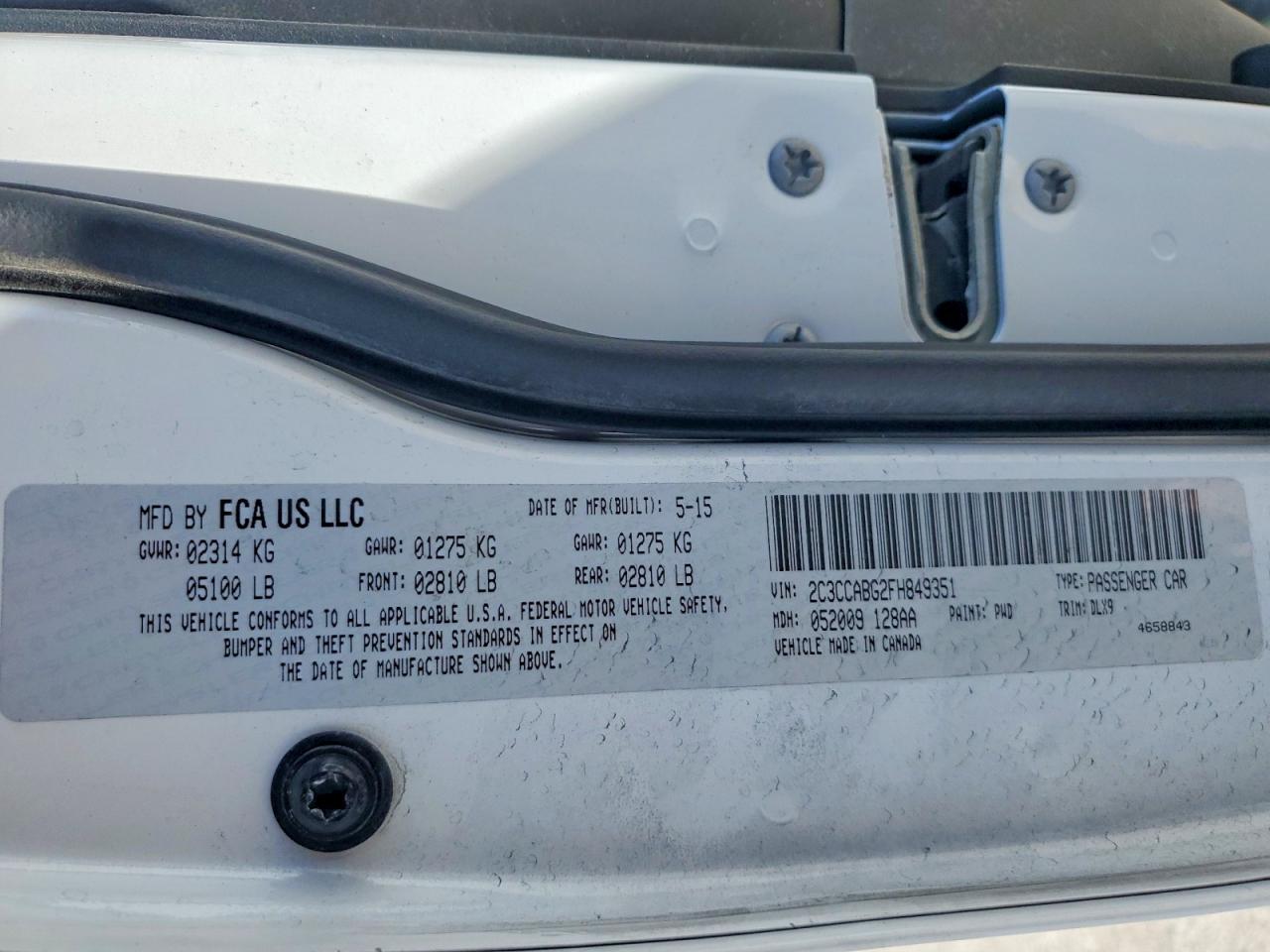 2015 CHRYSLER 300 S photo 25