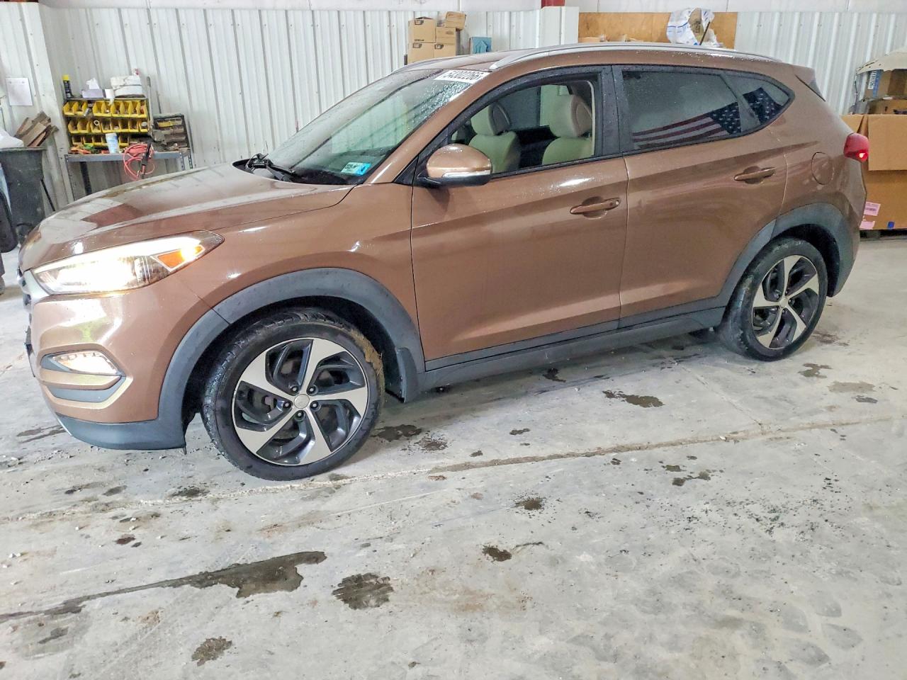 2016 HYUNDAI TUCSON SPORT — FRONT END damage — photo 1