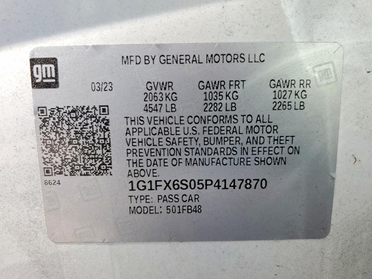 2023 CHEVROLET BOLT EV 2LT photo 13