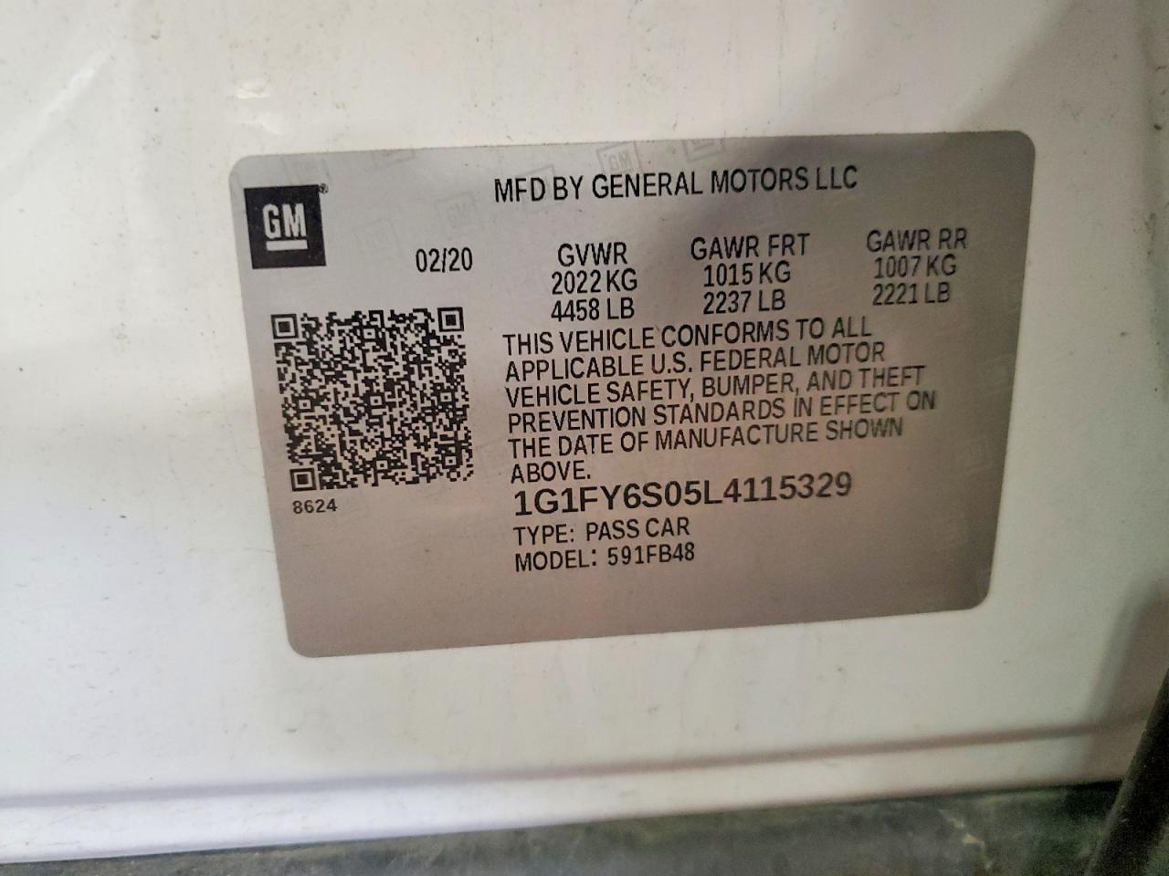 2020 CHEVROLET BOLT EV LT photo 37