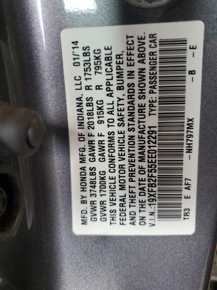 2014 HONDA CIVIC LX photo 34