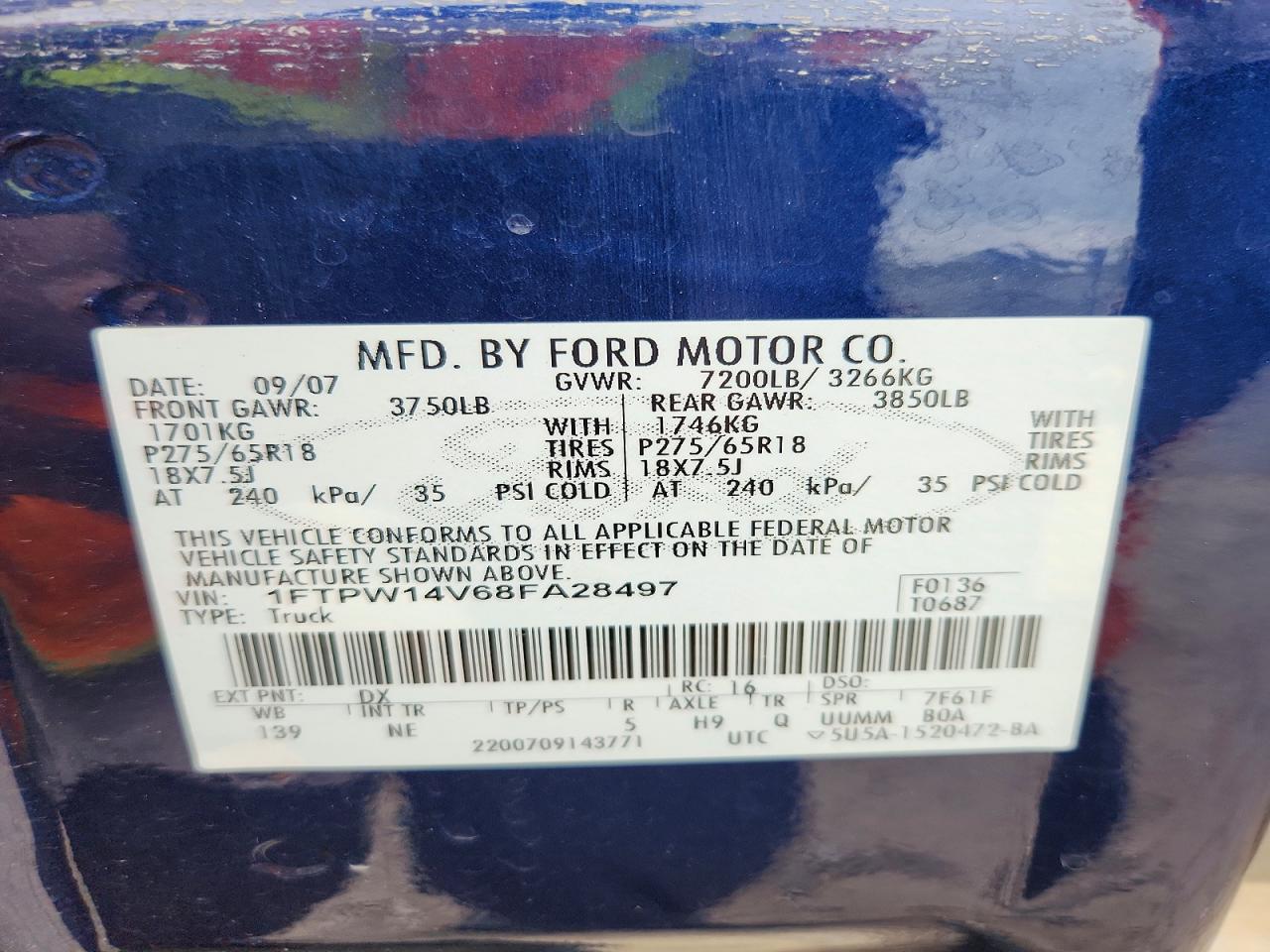 2008 FORD F150 SUPERCREW photo 23