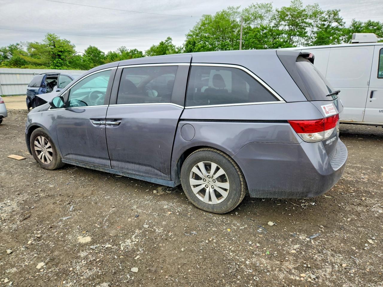 2014 HONDA ODYSSEY EXL photo 2