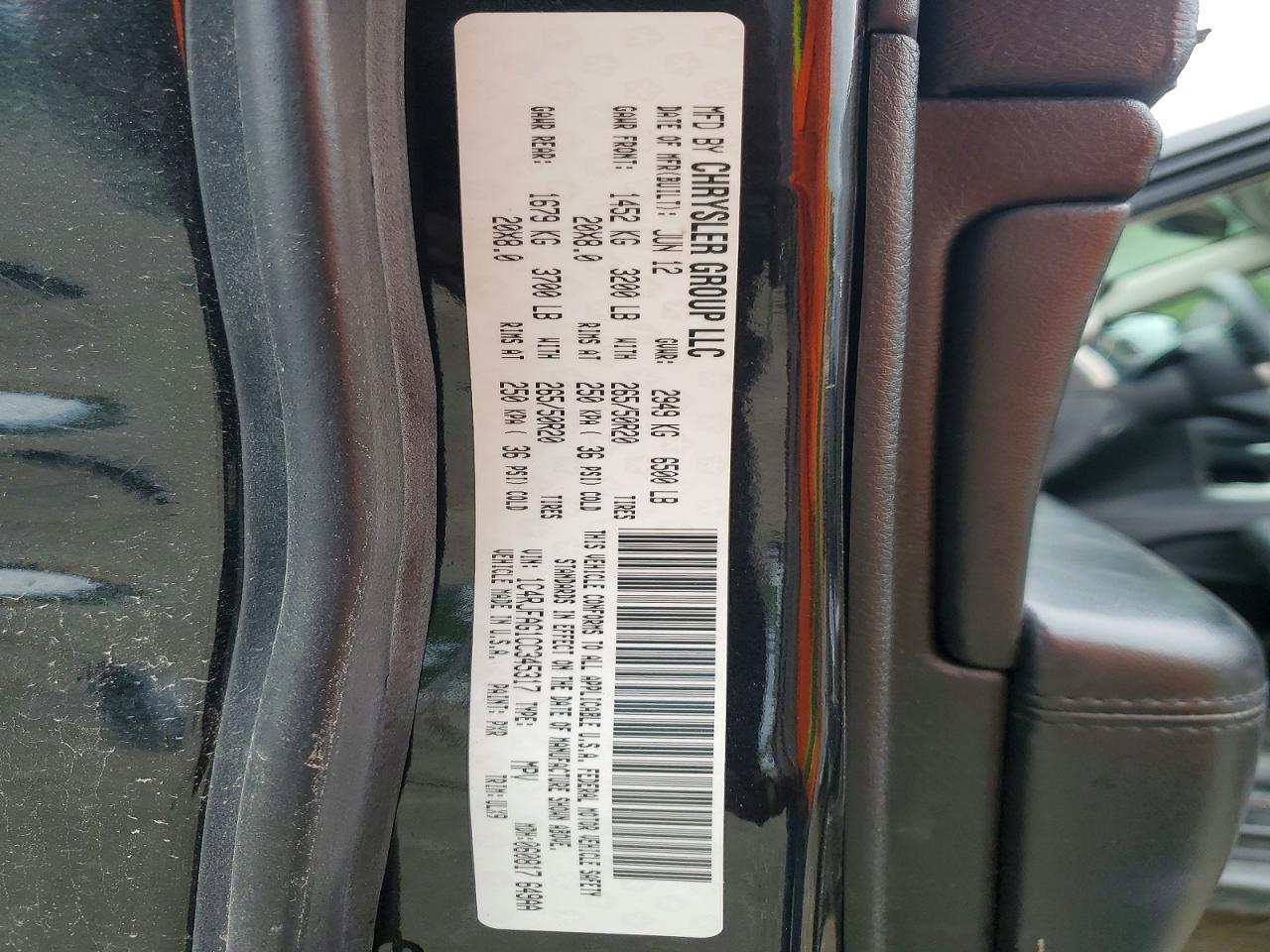 2012 JEEP GRAND CHEROKEE LAREDO photo 37