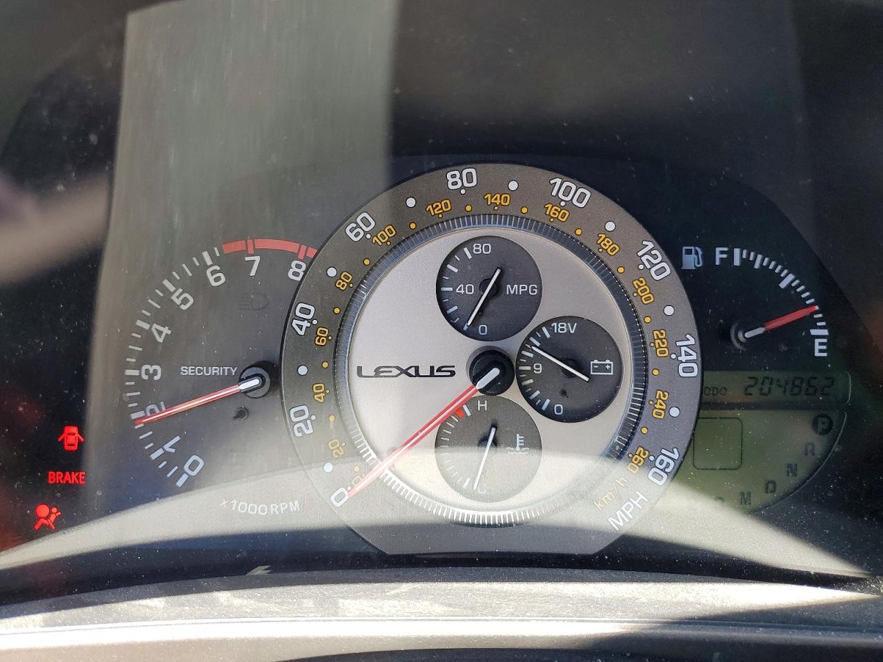 2001 LEXUS IS 300 photo 9