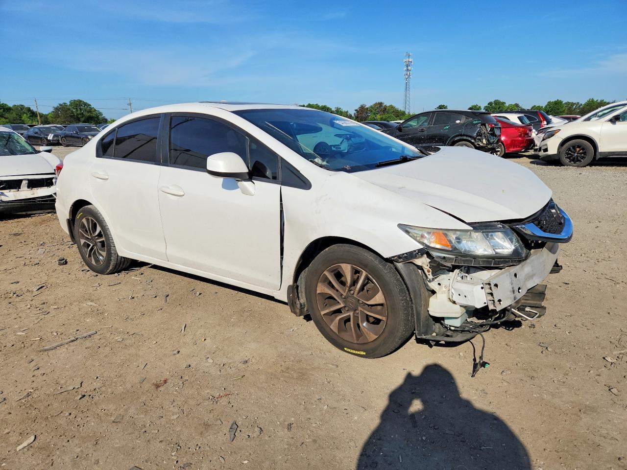 2013 HONDA CIVIC EXL photo 4