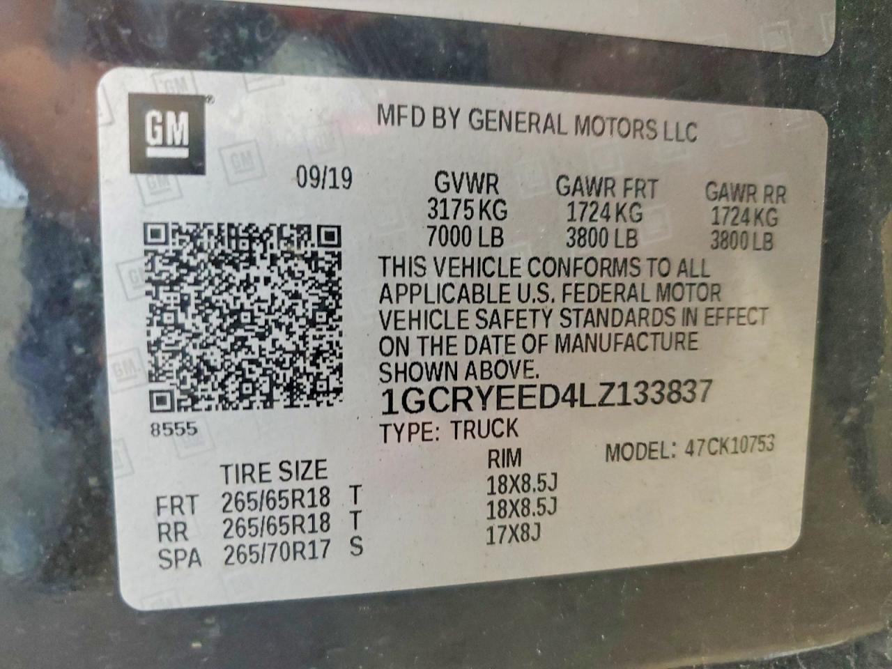2020 CHEVROLET SILVERADO K1500 RST photo 34