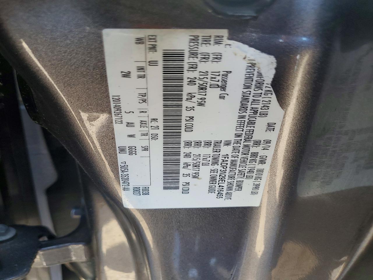 2014 FORD FOCUS TITANIUM photo 23