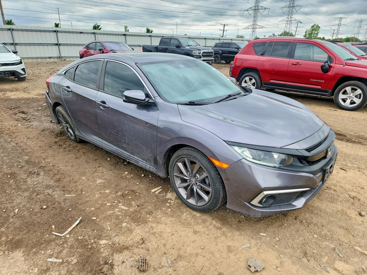 2020 HONDA CIVIC EXL photo 10
