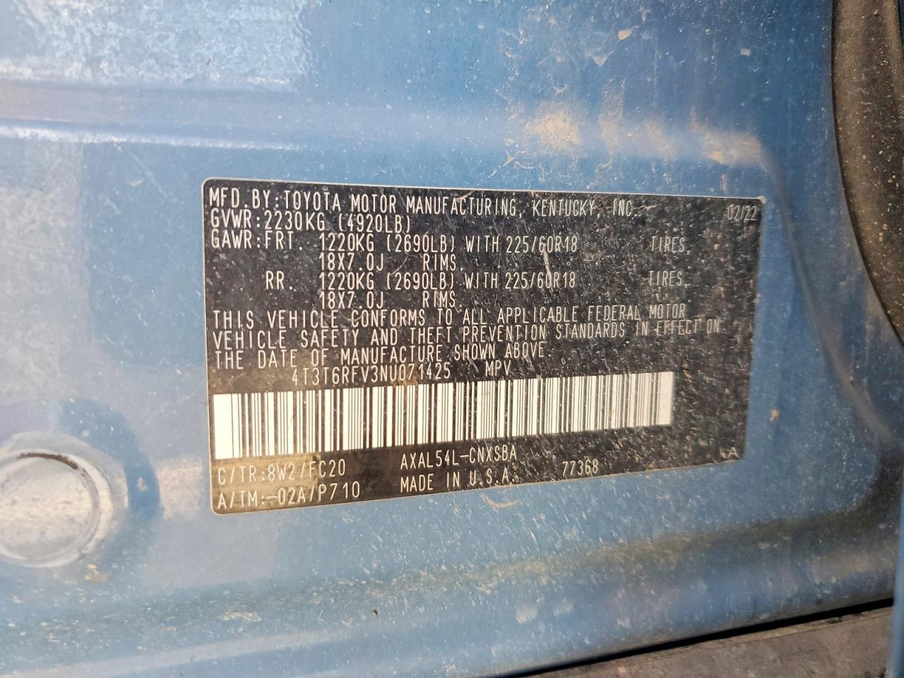 2022 TOYOTA RAV4 SE photo 25