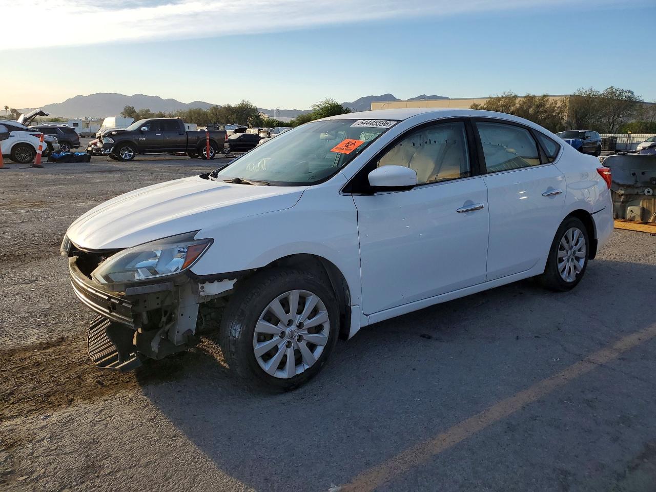 2016 NISSAN SENTRA S — FRONT END damage — photo 1