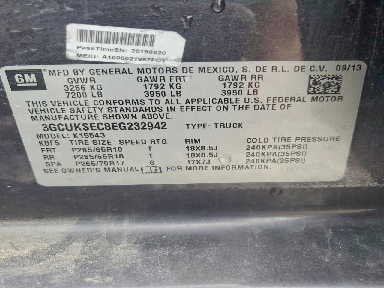 2014 CHEVROLET SILVERADO K1500 LTZ photo 23