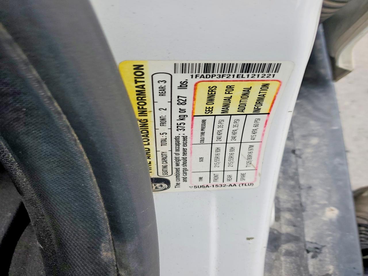 2014 FORD FOCUS SE photo 37