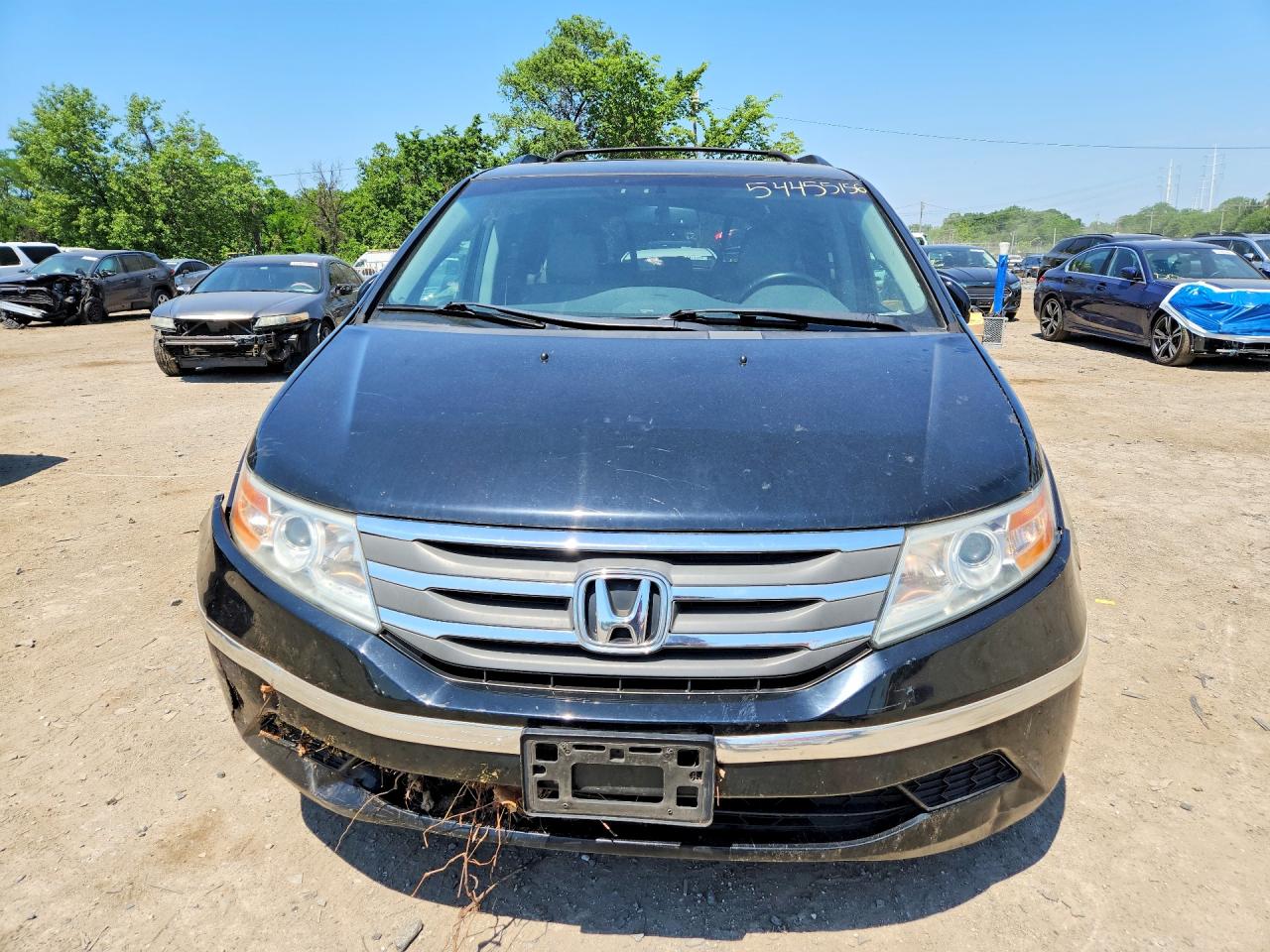 2012 HONDA ODYSSEY EXL photo 9