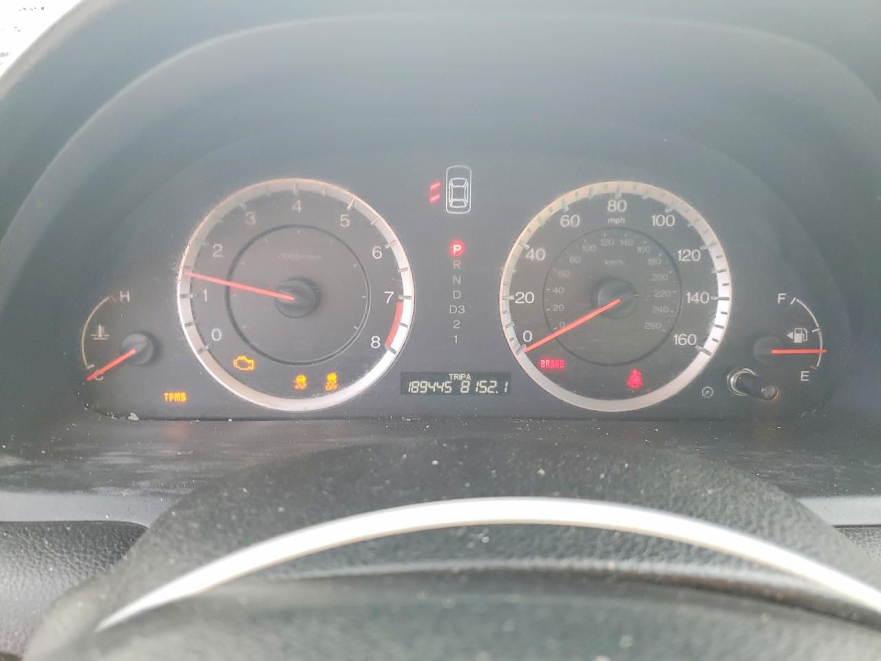 2012 HONDA ACCORD EXL photo 9