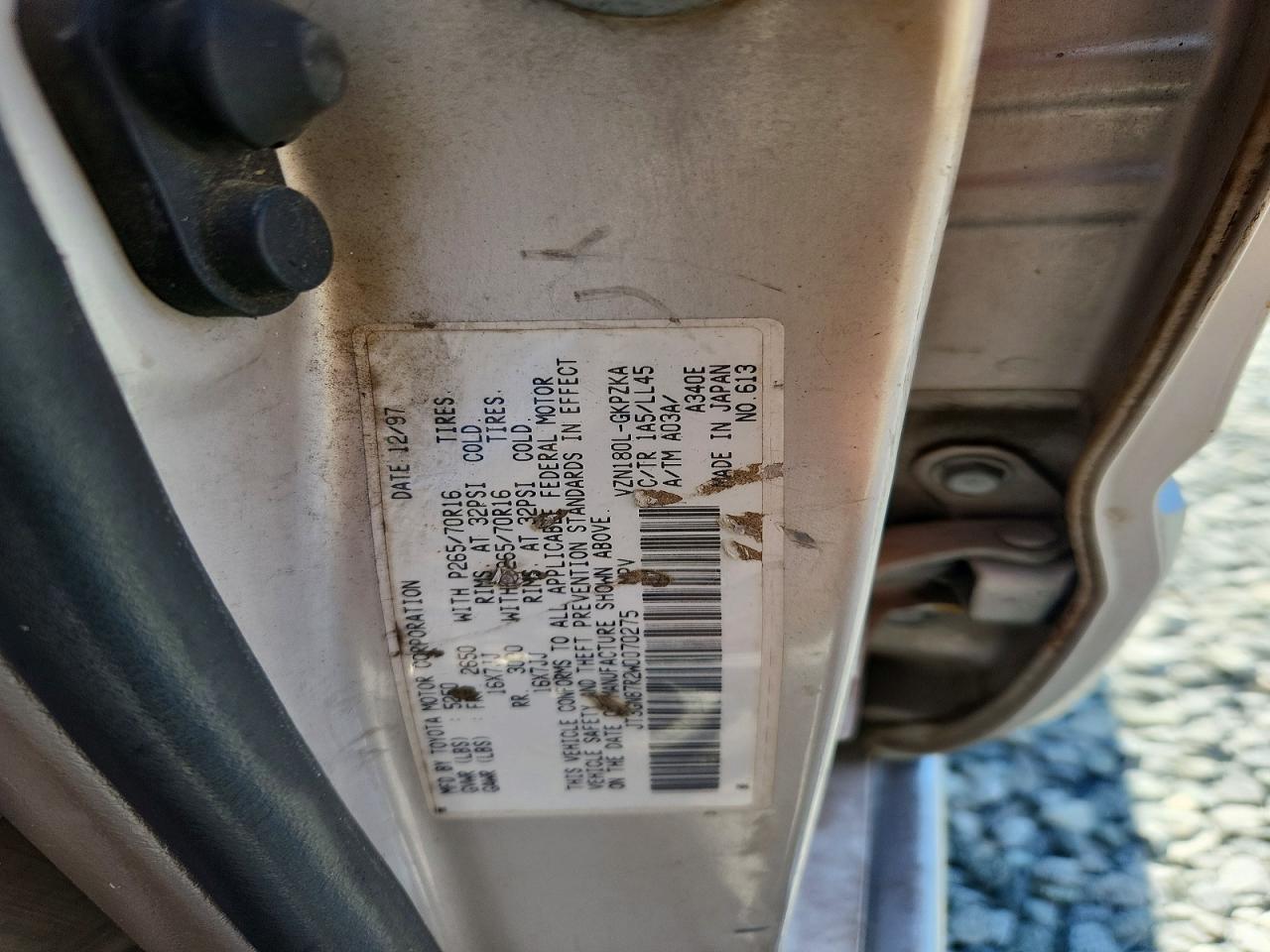 1998 TOYOTA 4RUNNER LIMITED photo 12