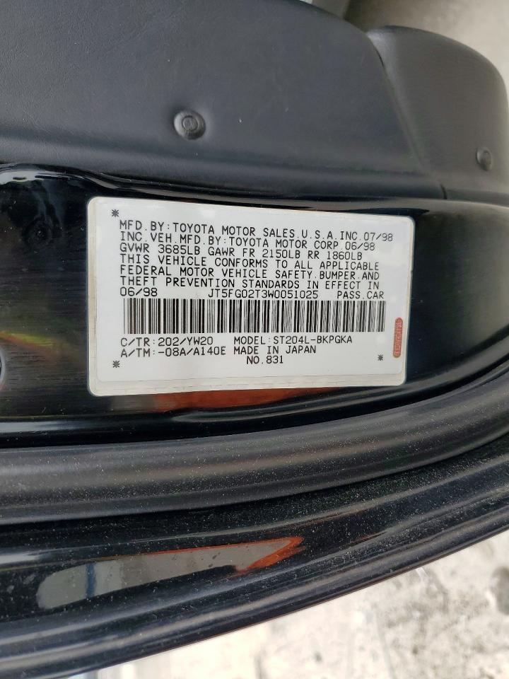 1998 TOYOTA CELICA GT photo 34