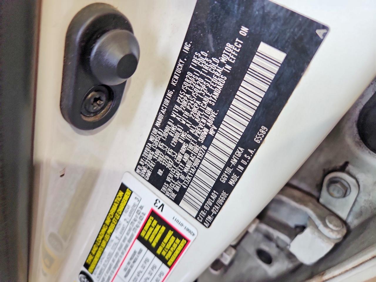 2009 TOYOTA VENZA FWD V6 photo 37