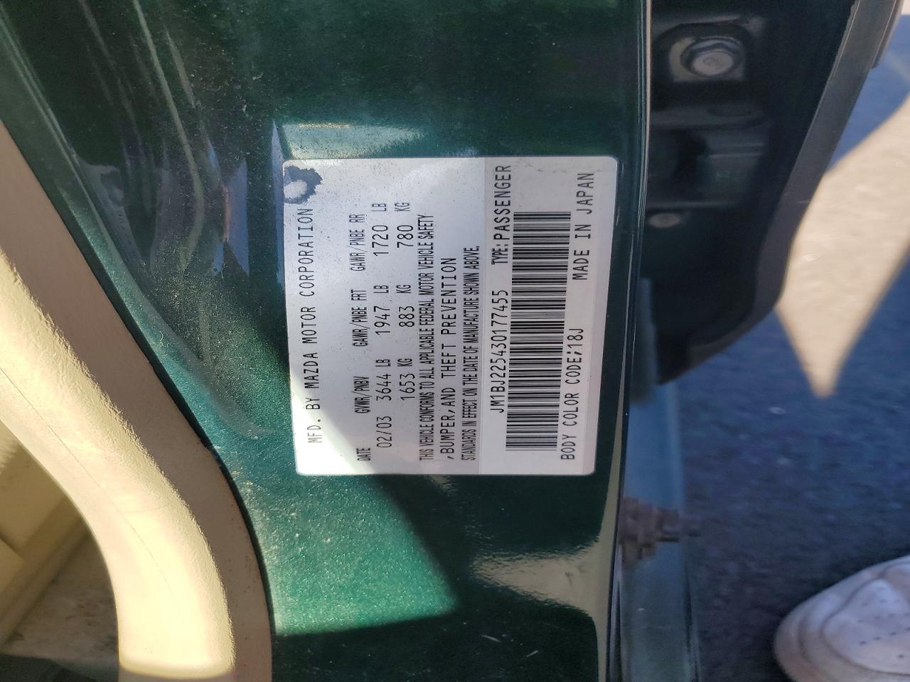 2003 MAZDA PROTEGE DX photo 23