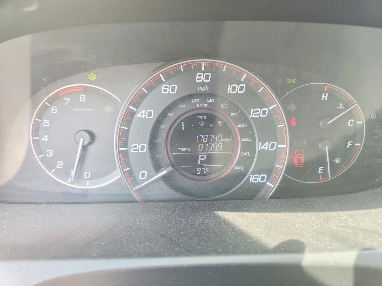 2015 HONDA ACCORD EXL photo 9