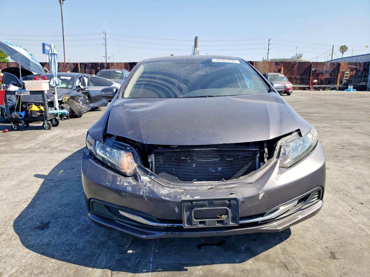 2014 HONDA CIVIC LX photo 9