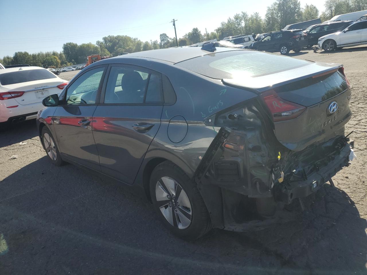 2019 HYUNDAI IONIQ BLUE photo 3