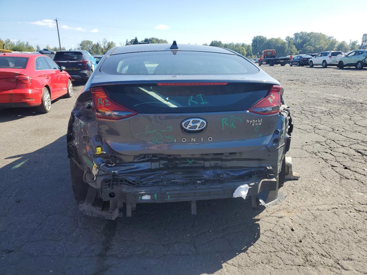 2019 HYUNDAI IONIQ BLUE photo 11