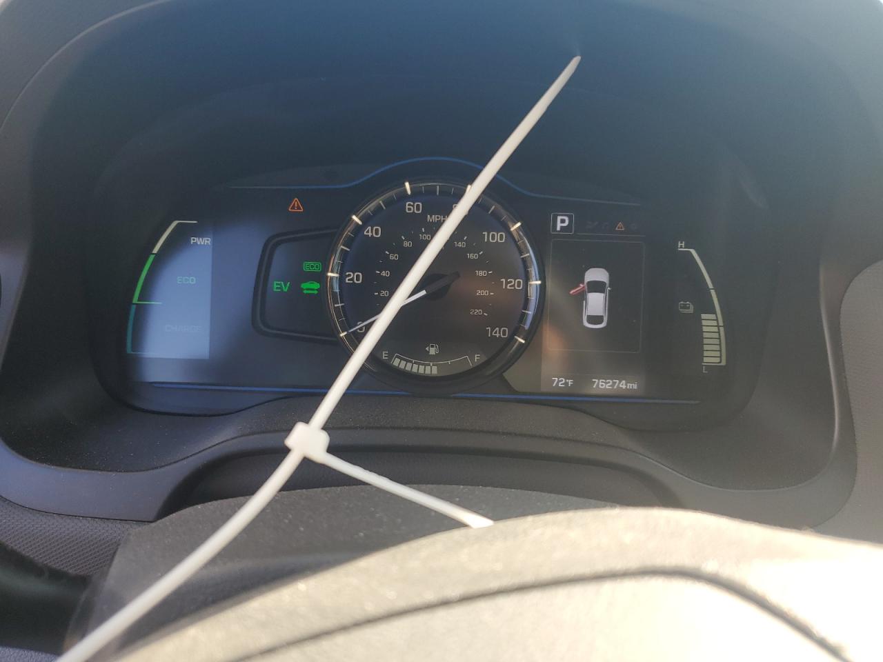 2019 HYUNDAI IONIQ BLUE photo 17