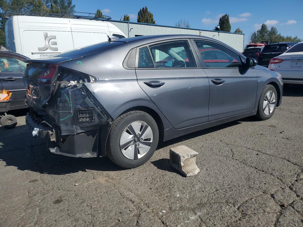 2019 HYUNDAI IONIQ BLUE photo 5